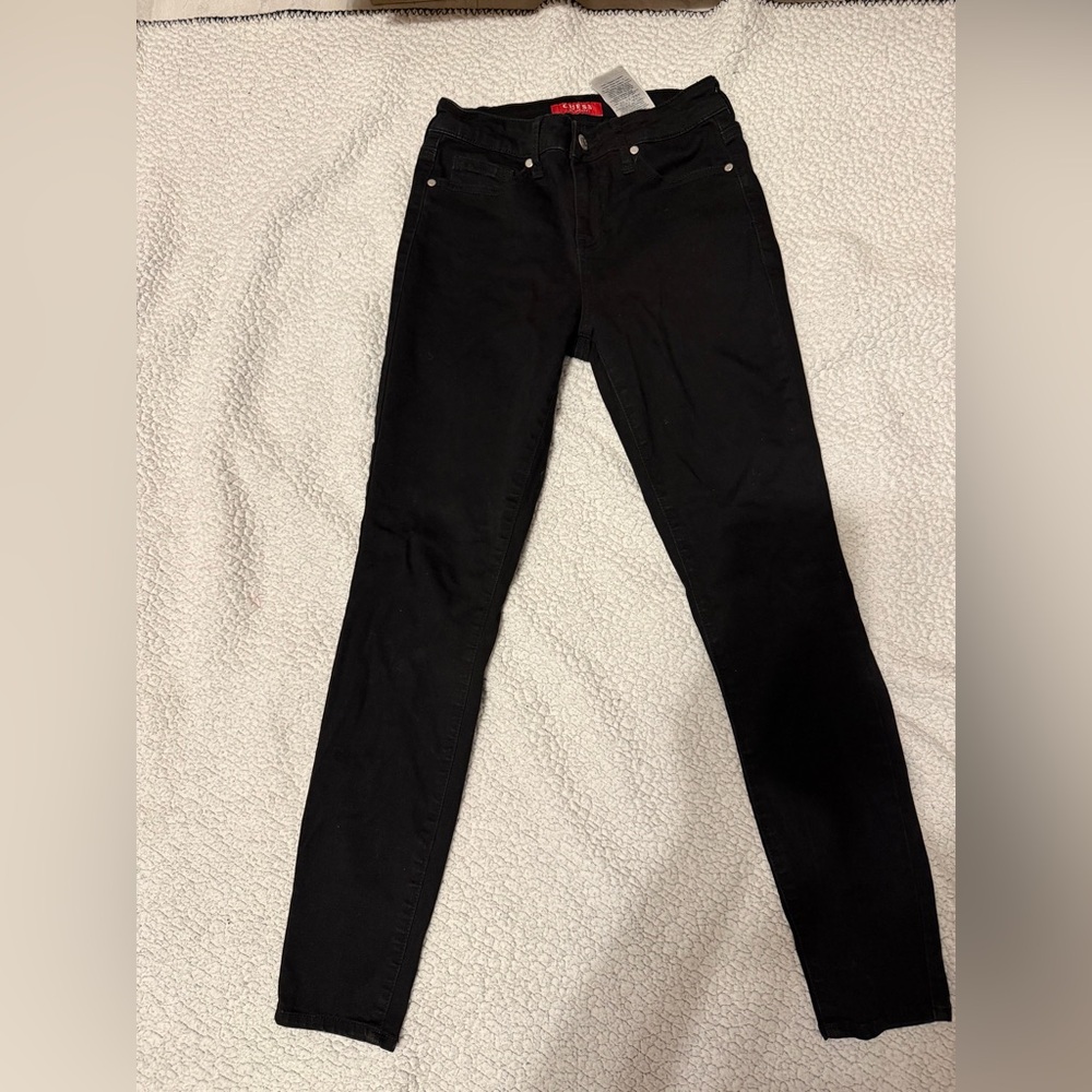 Guess Black Women Jeggings